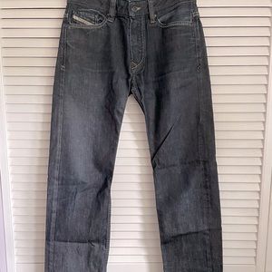 DIESEL BARELY WORN heavy-duty straight-leg jeans!